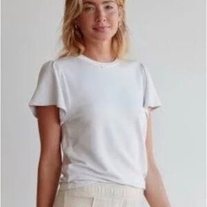 Grey State Tee in Ivory size 4/XL